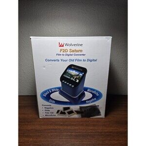 Wolverine F2D Saturn Photo, Slide & Film Scanner  - PLEASE READ